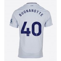 Leicester City Facundo Buonanotte #40 Tredjedrakt 2024-25 Kortermet